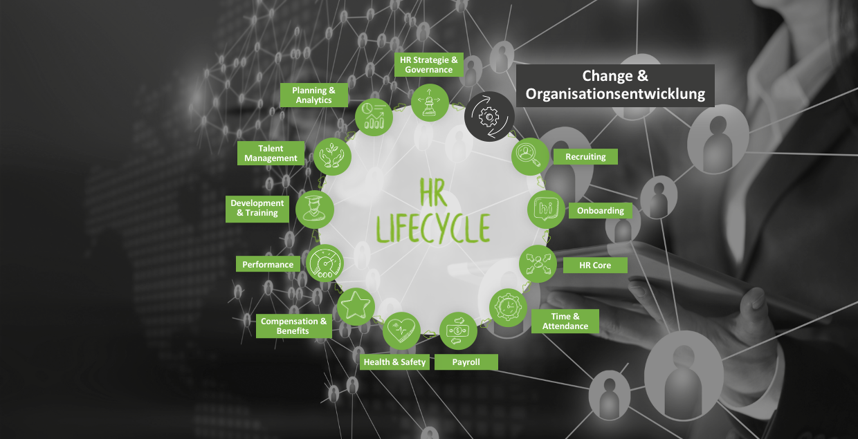 Change & Organisationsentwicklung im HR Lifecycle